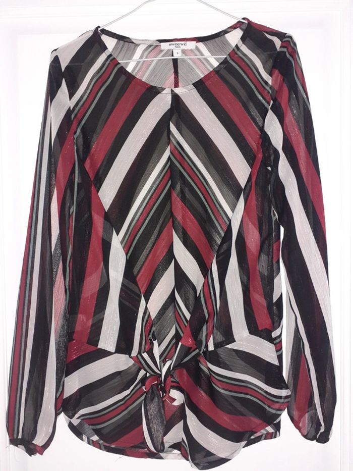 Haut transparent habillé