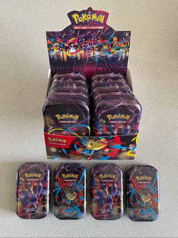 Lot de Mini Tin Pokémon Méga Évolution (ME01/EV11)