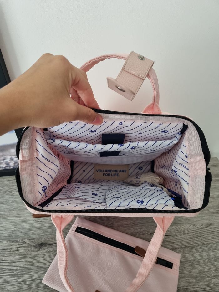 Sac à dos Cabaïa rose Hanoï - photo numéro 7