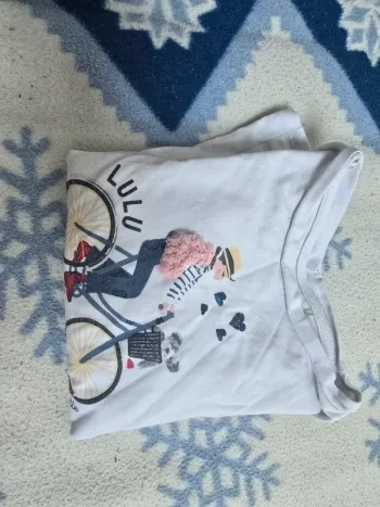 t-shirt manche longue lulu castagnette 