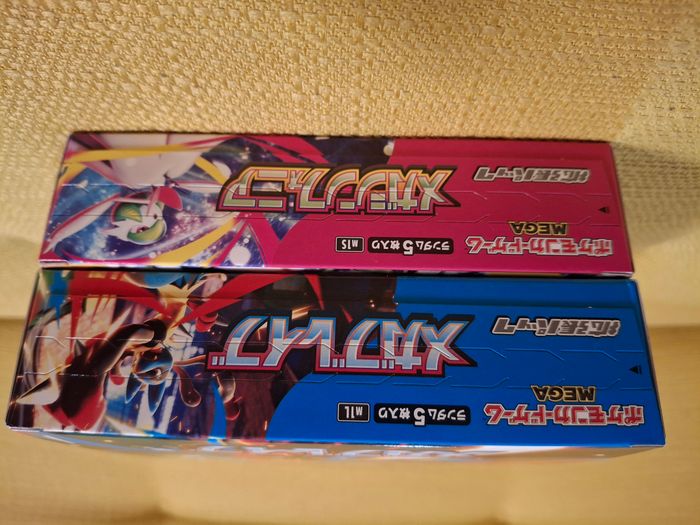 Lot de 2 displays pokémon japonaises : Mega Brave M1L et Mega Symphonia M1S - photo numéro 2