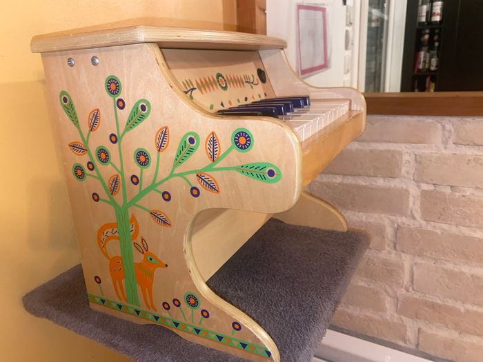 Piano en bois djeco - photo numéro 4