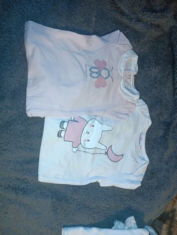 Lot de 2 bodies manches longues