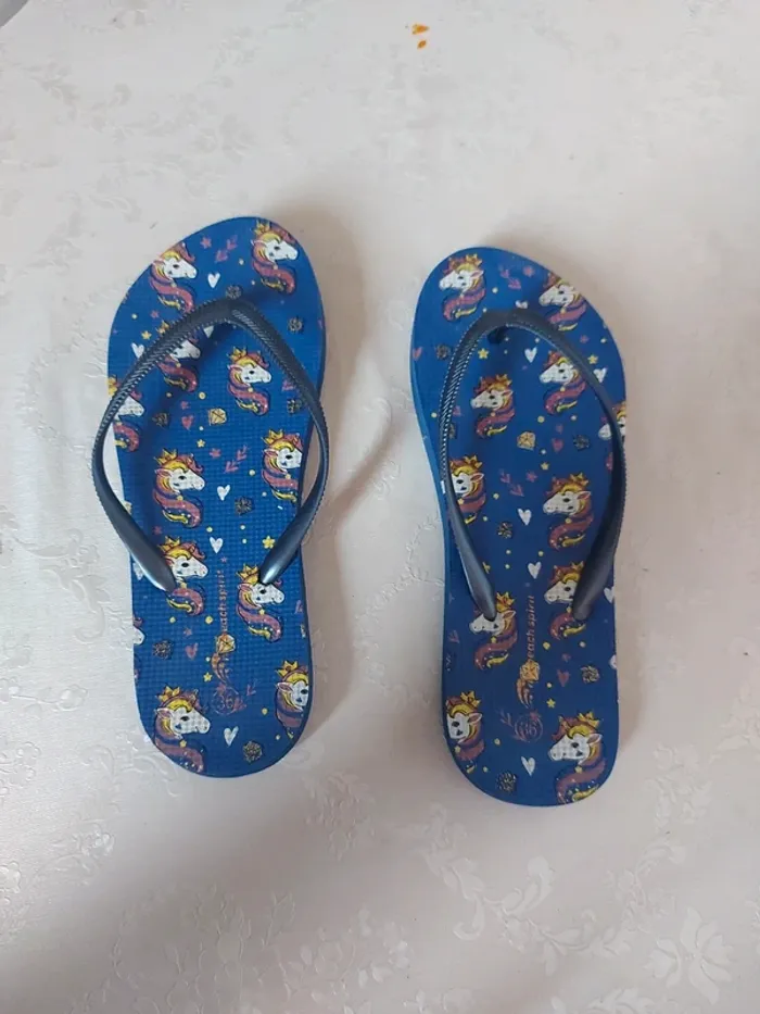 Tongs licornes
