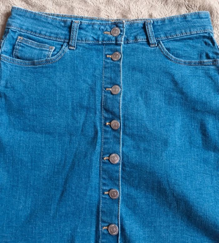 Jupe en Jean Femme Bleue Claire 💙🌾