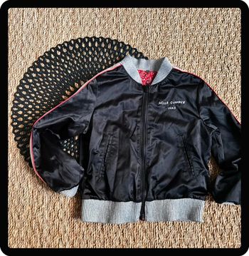 Veste réversible rouge et noir ikks