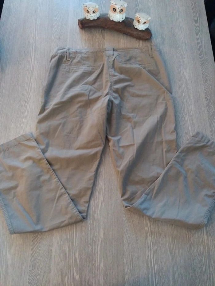Pantalon nafnaf beige taille 42 - photo numéro 2