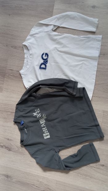 Lot de 2 tops manches longues. Garçon