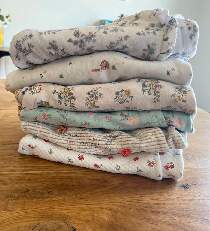 Lot de 6 pyjamas tape à l’œil