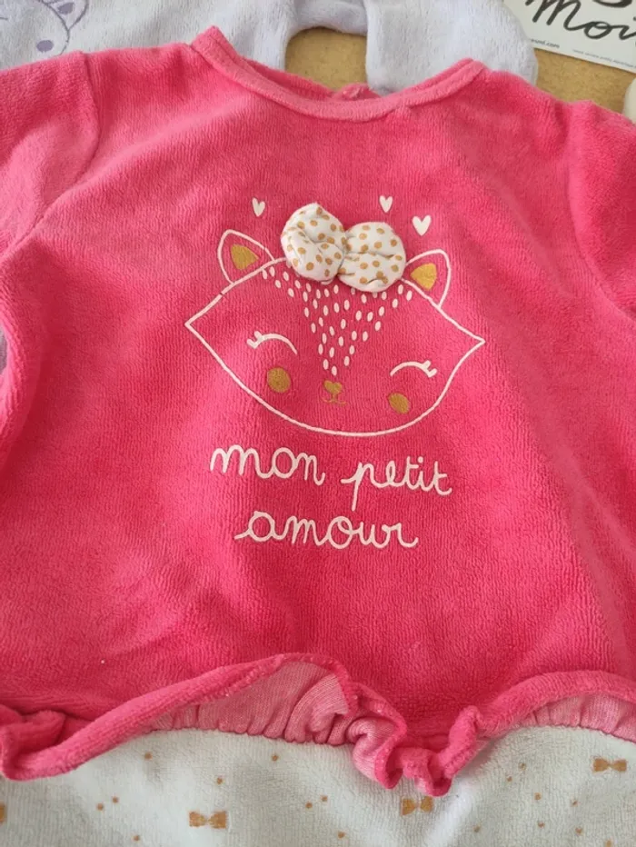 Lot de 2 pyjamas chaud - photo numéro 3
