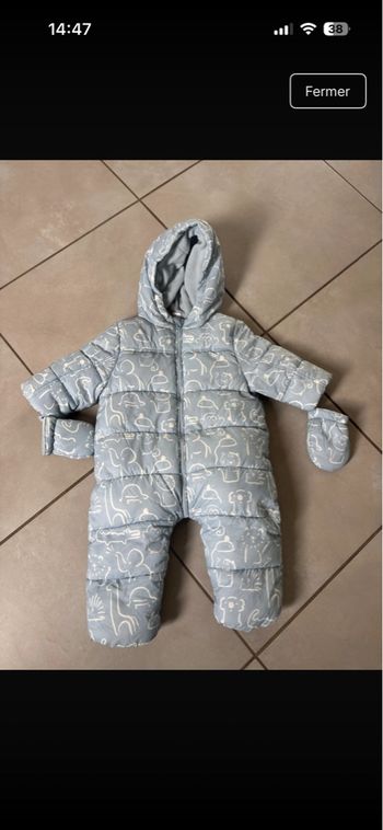 Combinaison bébé 9 mois 