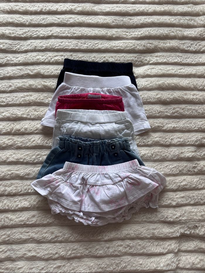 Lot 6 shorts 3 mois