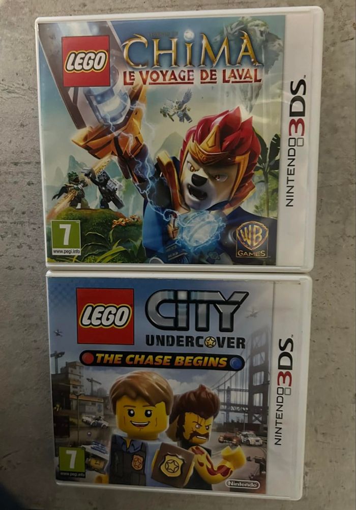 Lot 2 jeux Lego - Nintendo 3DS