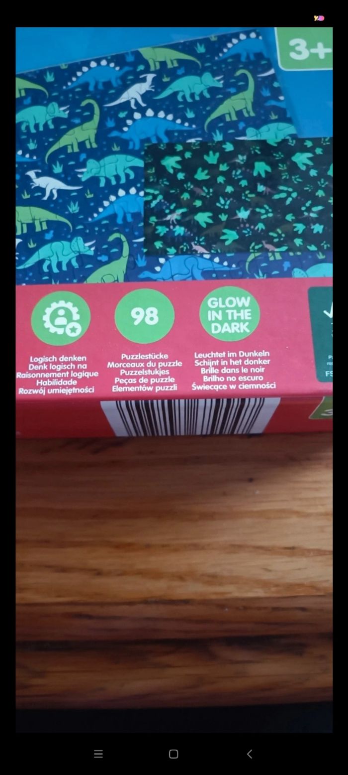 Puzzle dinosaure - photo numéro 2
