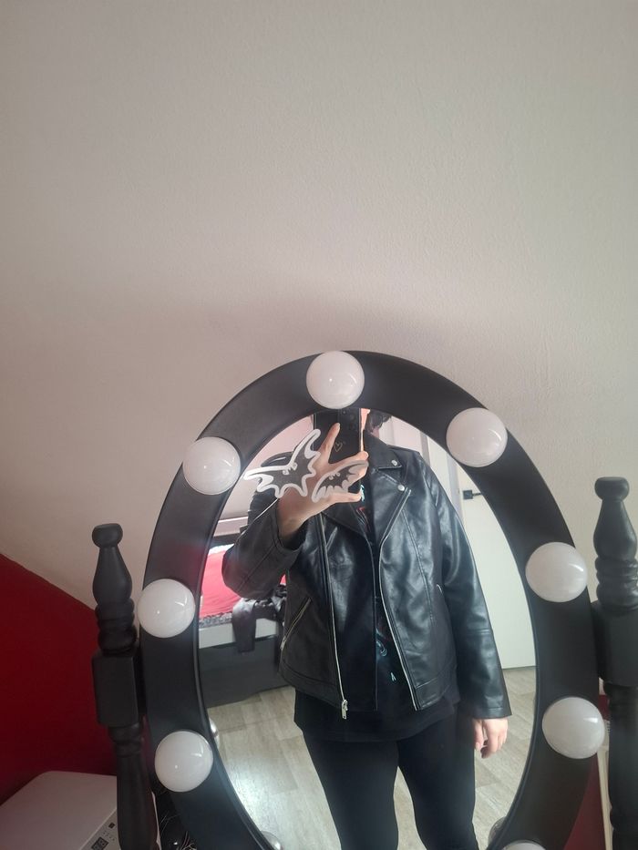 Veste simili cuir