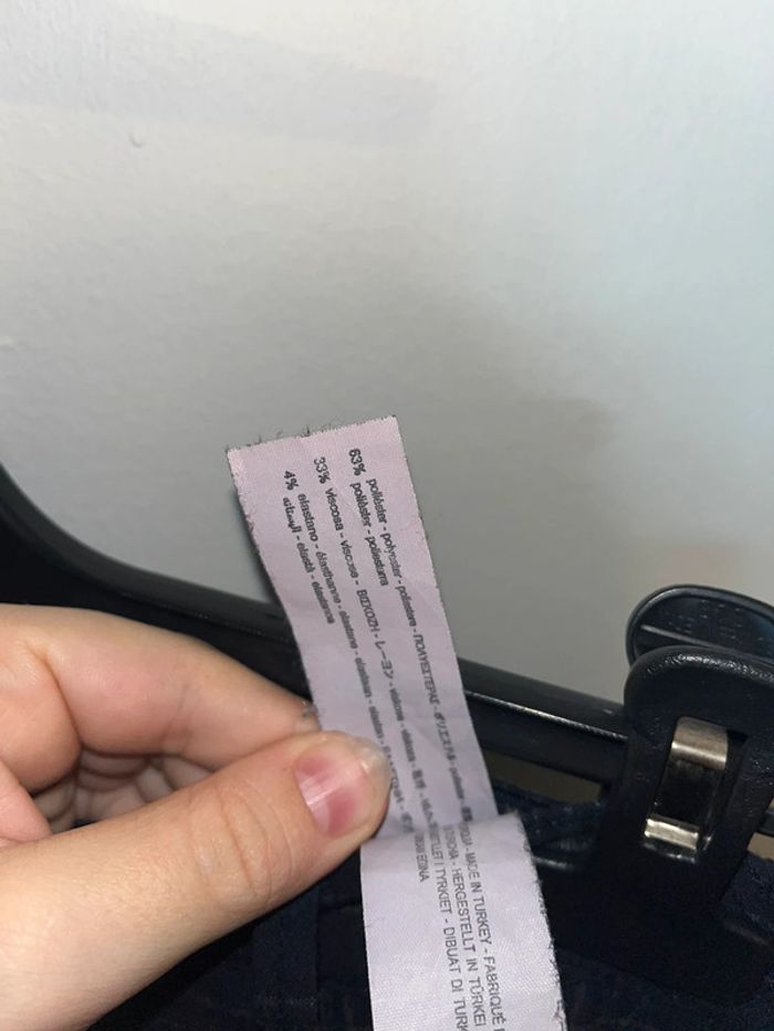 Pantalon costume à carreaux Zara - photo numéro 4