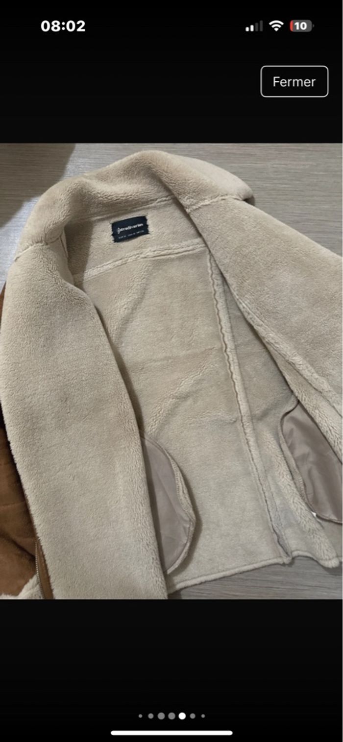 Stradivarius blouson taille m très bon état - photo numéro 5