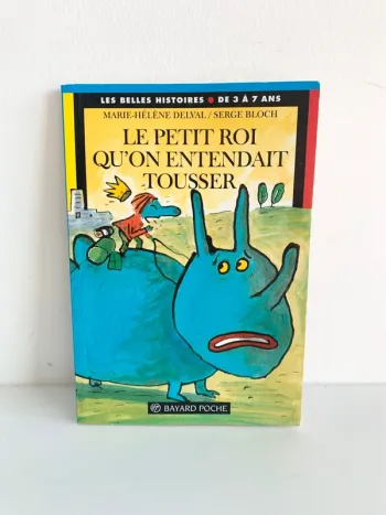 livre - Le Petit Roi qu'on entendait tousser
