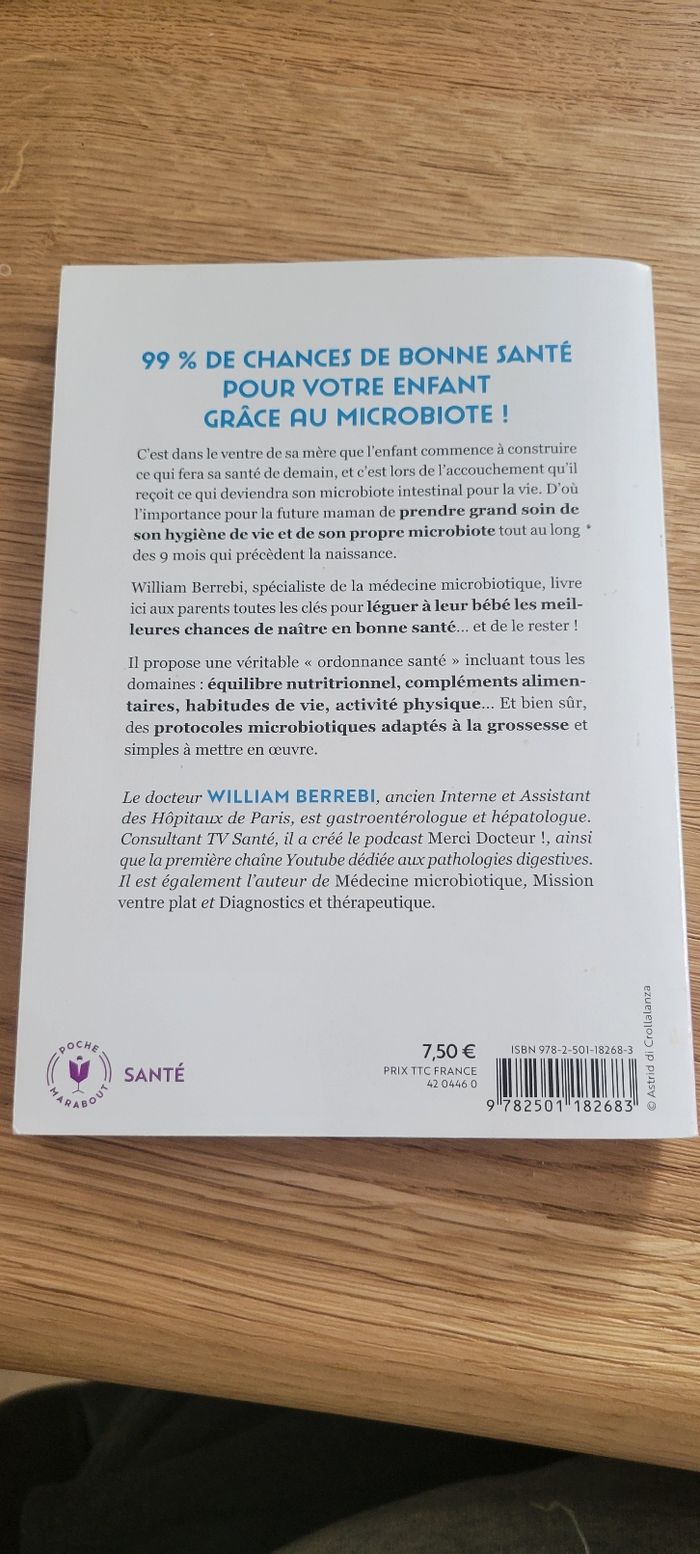 Livre Microbiote grossesse - photo numéro 2