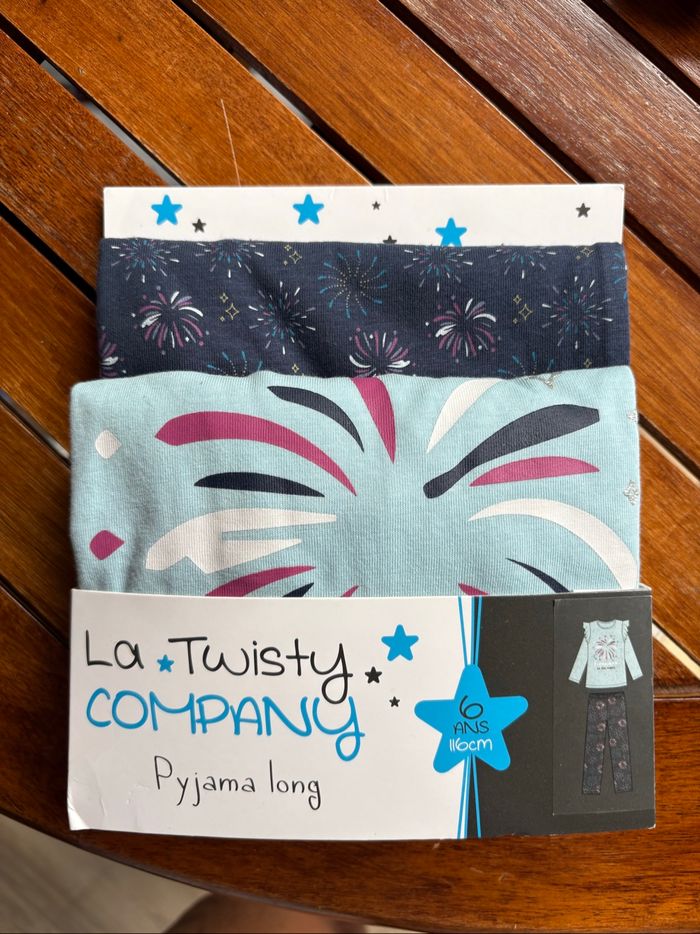 Pyjama long fille 6 ans La twisty compagny