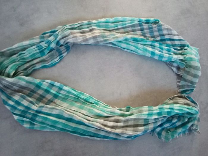 Chèche garçon bleu