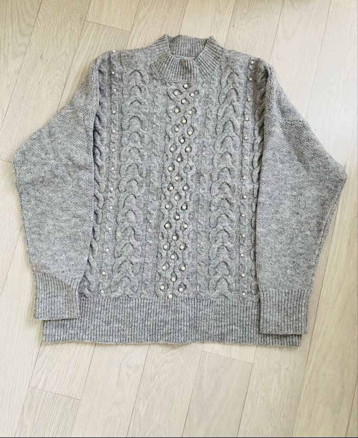 Pull perles mango - photo numéro 2