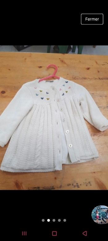 Gilet polaire12 mois