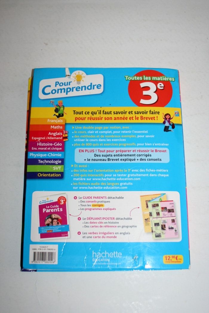 Livre Pour Comprendre toutes les matières 3ème - photo numéro 2