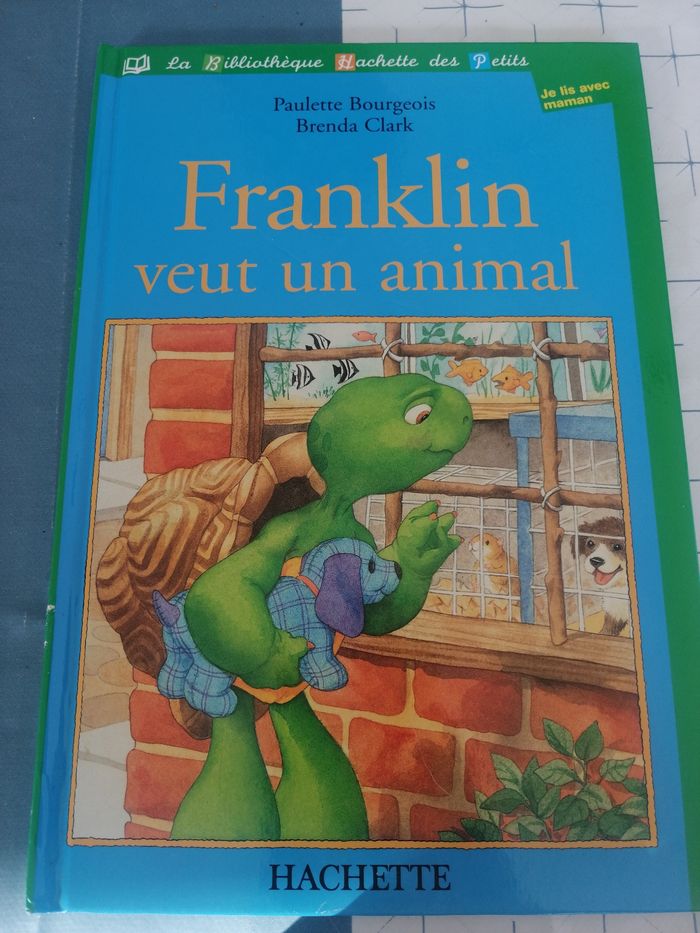 Livre Franklin veut un animal