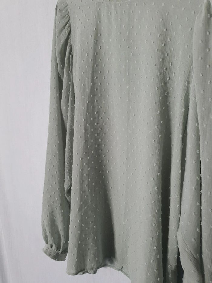 Blouse vert d'eau - photo numéro 3
