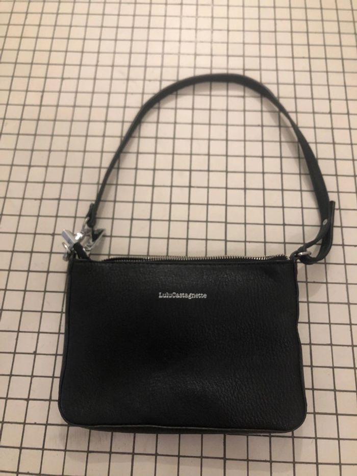 Petit sac noir tête d’ours - photo numéro 2