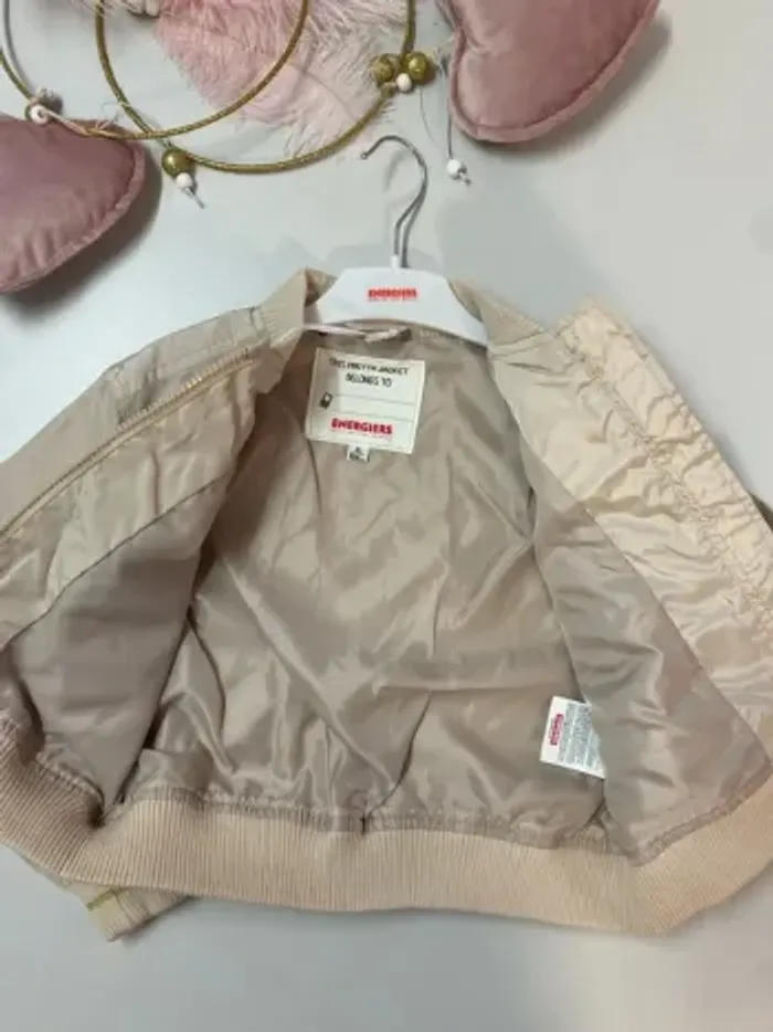 Veste bomber - fille - neuf - Energiers - Taille 4 ans - photo numéro 3