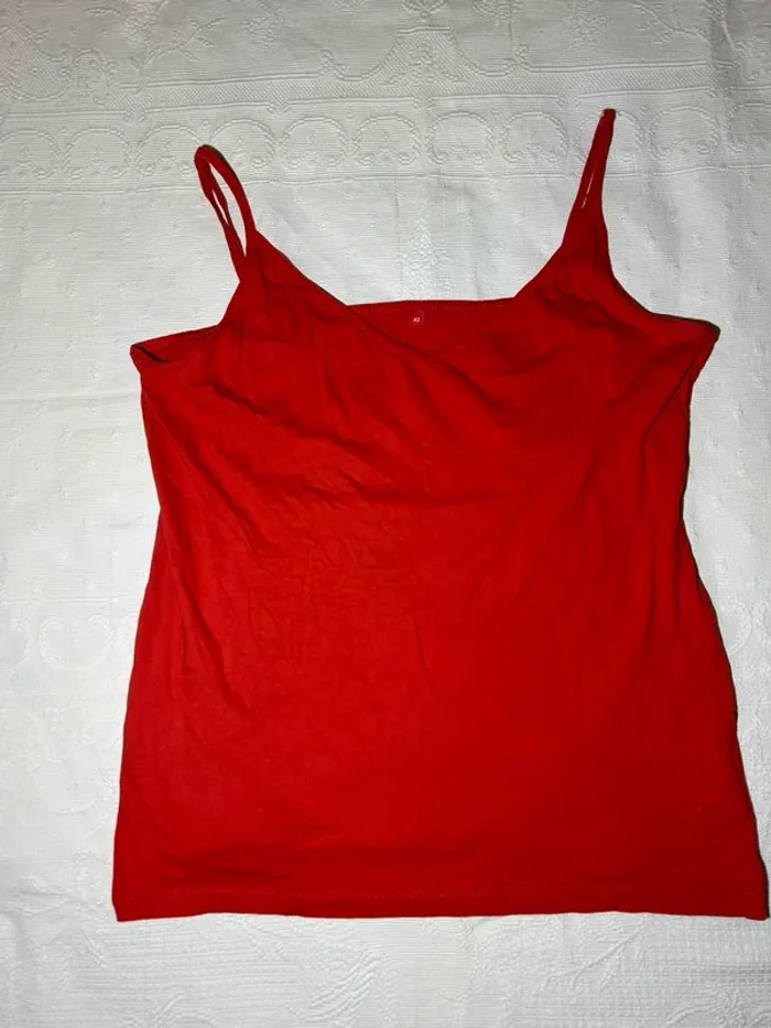Débardeur rouge