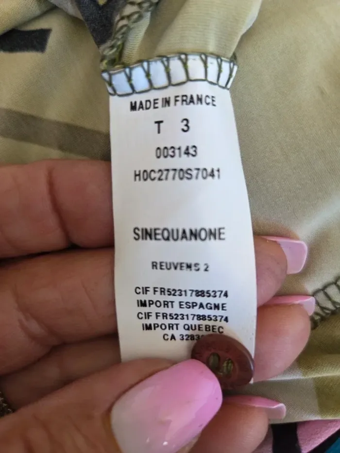 Chemisiers vert Sinéquanone - photo numéro 9