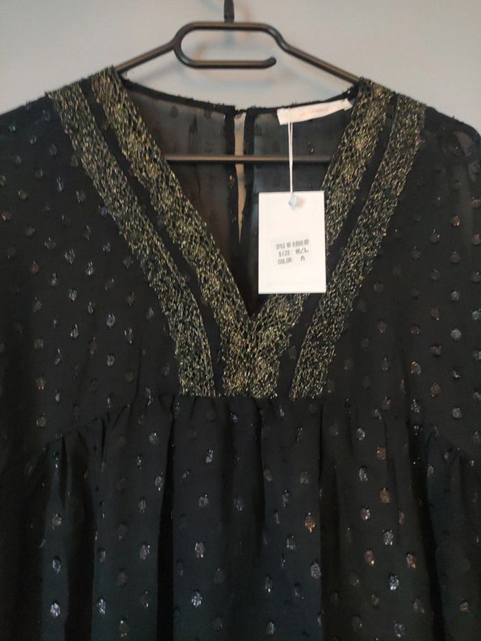 Robe en voile transparent Mc Lorène t M/L - photo numéro 2
