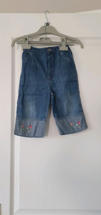 Pantacourt en jean fille 2 ans vi