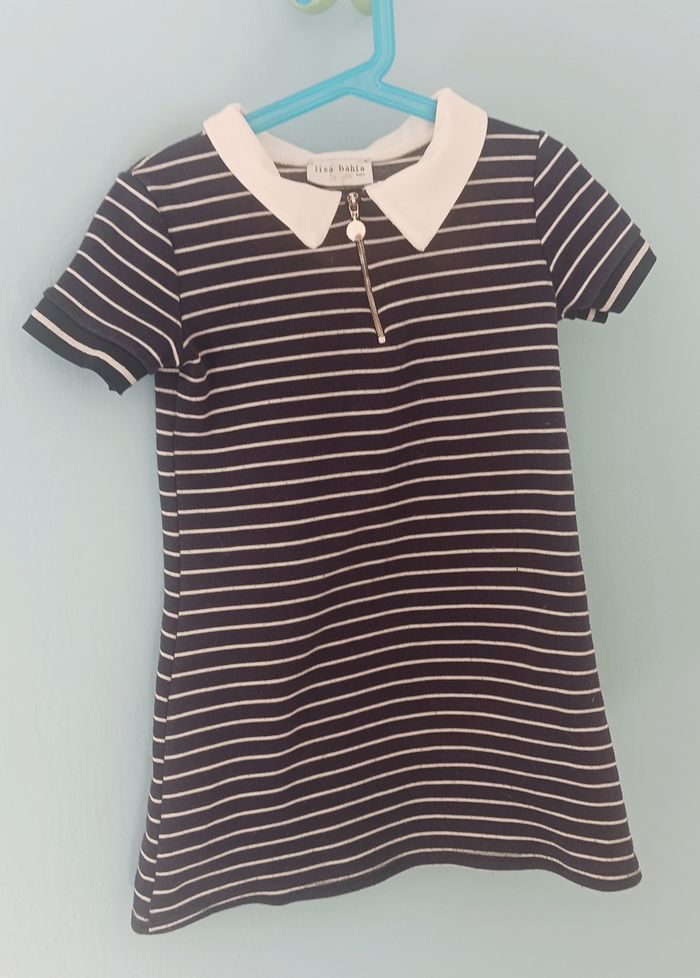 Robe  marinière 8 ans