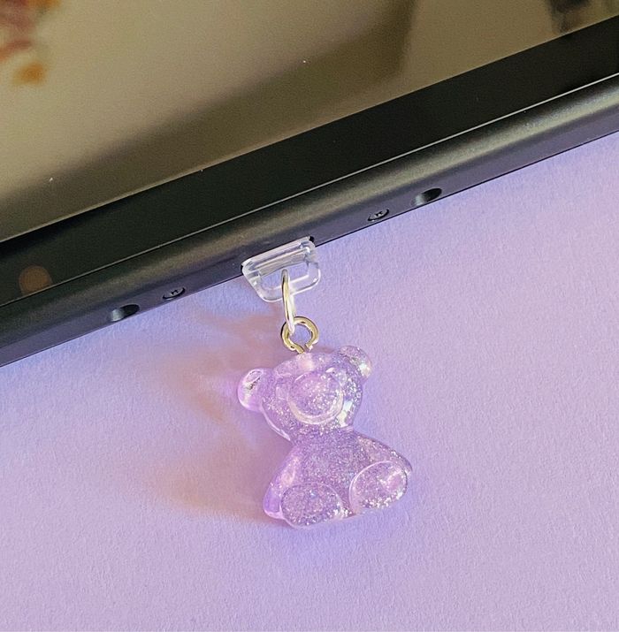 Charm Bijoux Fait Main Resine Ours - photo numéro 2