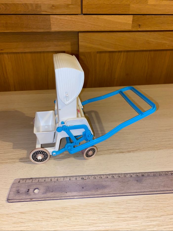 Mattel poupée poussette double 1984 baby doll strollers famille doucoeur - photo numéro 8