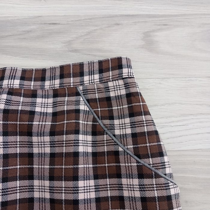 Jupe tailleur à carreaux taille 38 - photo numéro 2