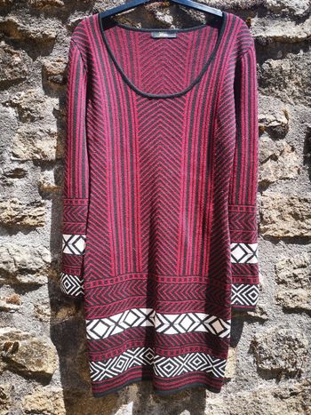 Robe pull courte manches longues Mim
