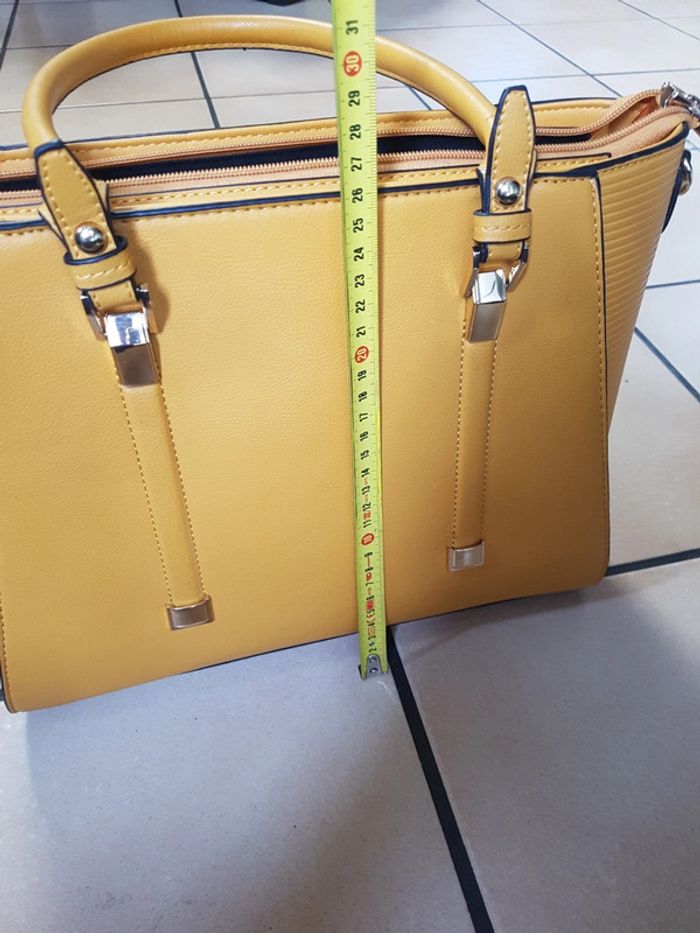 Sac à main moutarde - photo numéro 10