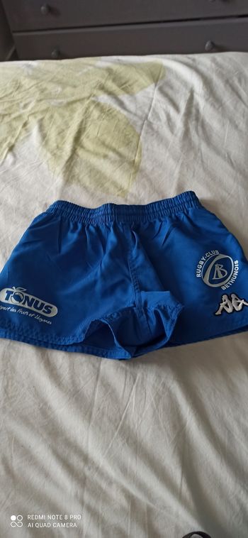Short de rugby 12 ans
