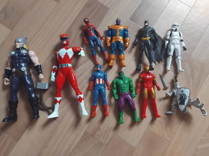 Lot supers heros