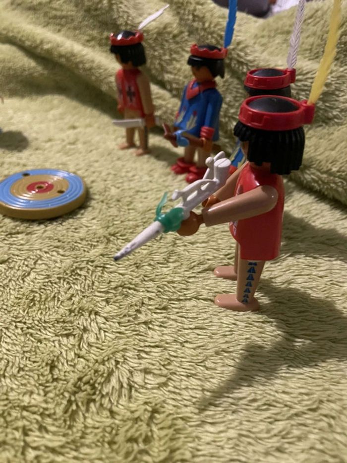 Playmobil Indiens Soldats Nordique Vintage 1974 Geobra - photo numéro 3