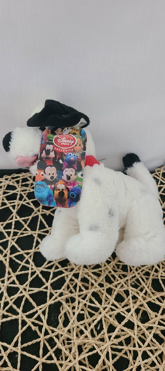 Peluche Lucky Plush 101 Dalmatiens Disney Store authentique | 18 cm, neuve avec étiquette - photo numéro 3
