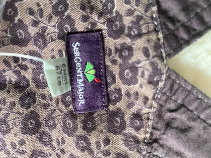 Robe salopette en jean Sergent Major – 6 mois  Neuve avec étiquettes Jamais portée - photo numéro 8