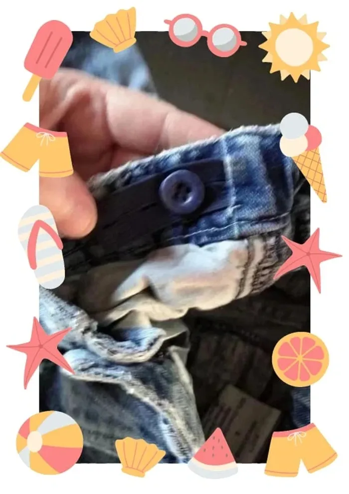 Short bermuda en jeans garçon 3 ans - photo numéro 5