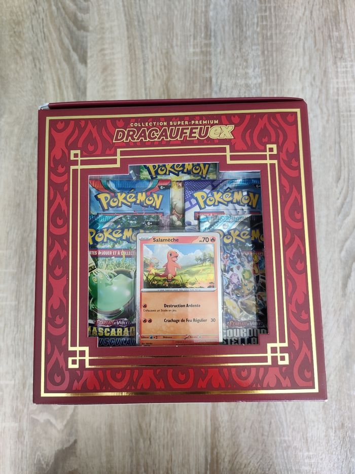 Coffret Super Premium Dracaufeu Ex - photo numéro 4