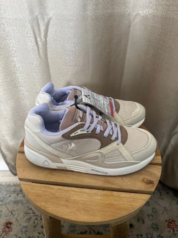 Baskets Le Coq Sportif Dynactif R 850 lilas/beige – Taille 38 neuves